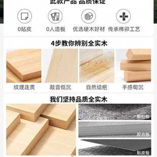 实木书架置物架落地客厅沙发隔断展示收纳儿童储物柜家用原木书柜