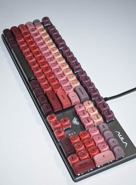 狼蛛F2068pro机械键盘电竞游戏粉底液高颜值女生办公电脑专用外设