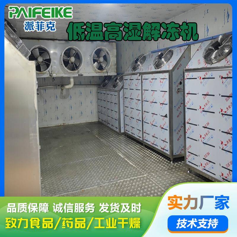 大块猪肉低温高湿解冻机冻盘肉冻转鲜解冻设备海鲜缓化设备