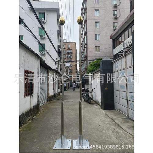 304材质避雷针 避雷针ESE一60T防雷电设备 不锈钢建筑物防雷针