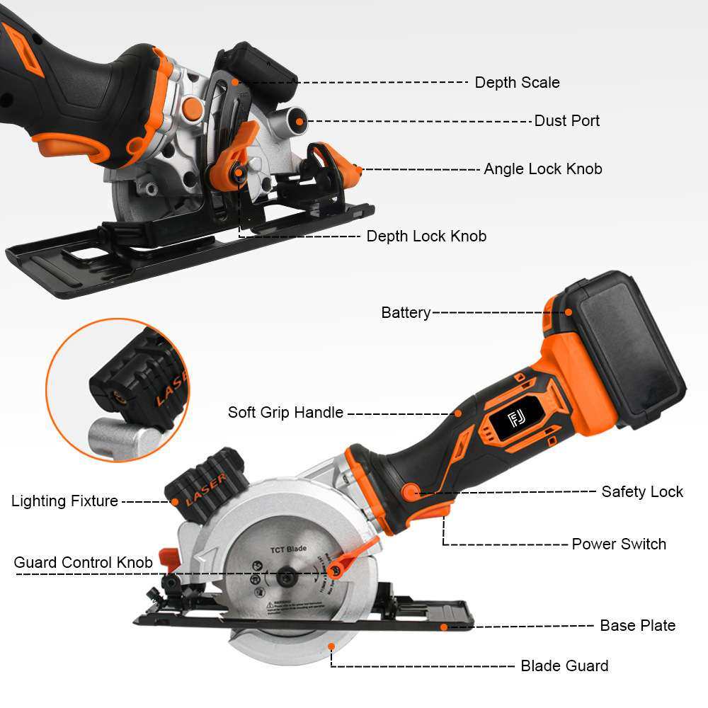 迷你锂电手提锯4.5寸木工专用切割机电动小型电圆锯家用,农机/农具/农膜,割灌机/割草机/油锯,淘宝优惠券,粉丝福利购,淘宝优惠卷