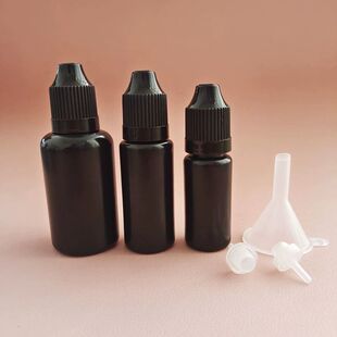 避光胶水分装瓶l注油瓶针尖滴嘴塑料空瓶润滑油壶30毫升