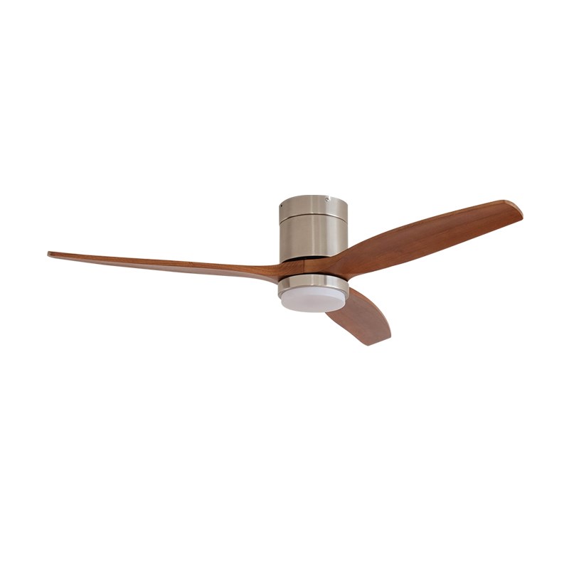 法式中古实木吸顶吊扇灯s美式复古家用一体餐厅卧室客厅风扇吊灯