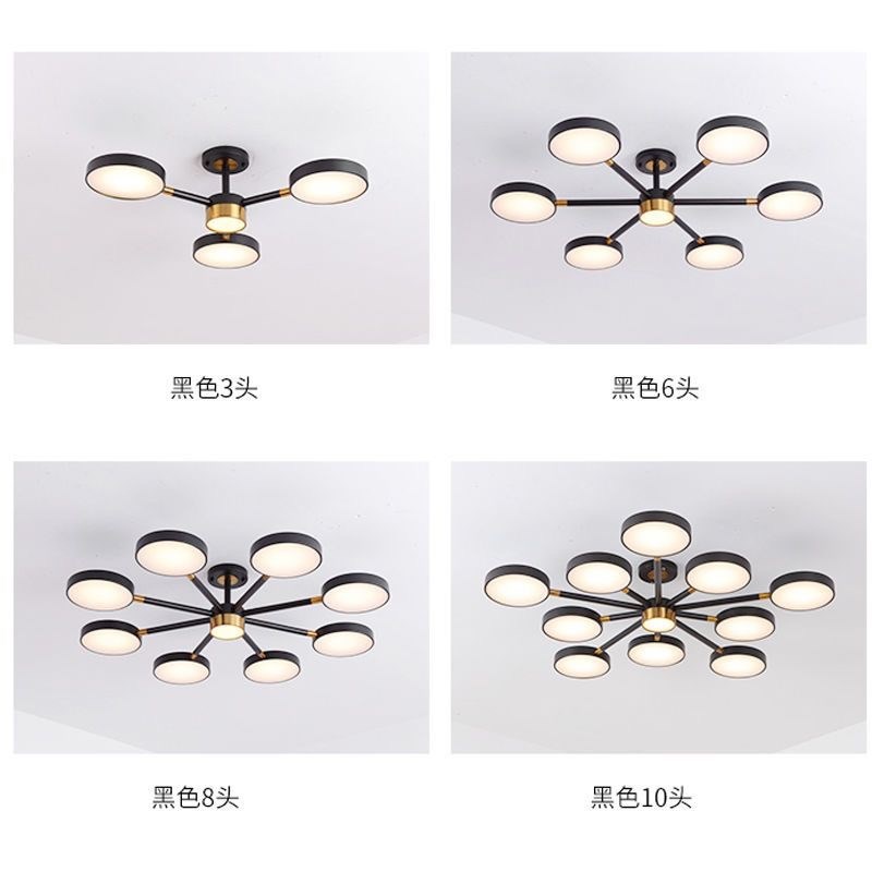 北欧吸顶灯2024新款客t厅吊灯卧室灯网红书房现代简约智能语音灯