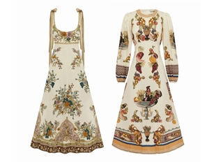 020 Alemais澳洲小众高奢高质量新款 006 连衣裙 印花U领吊带长款