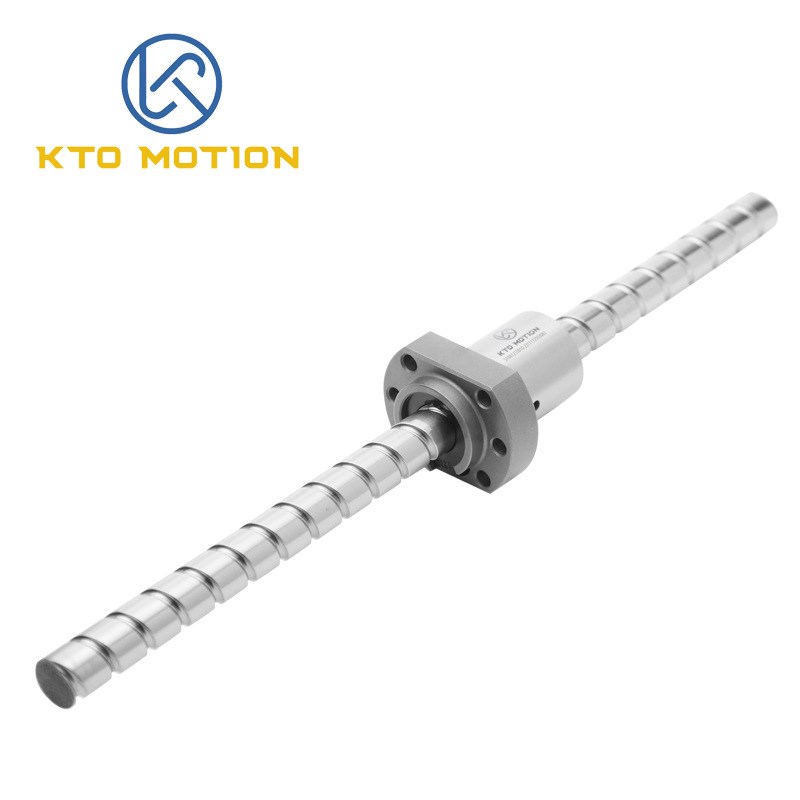 精密传动滚珠丝杆丝杠模组 SFU1204含支撑座螺母联轴器滚珠丝杠副