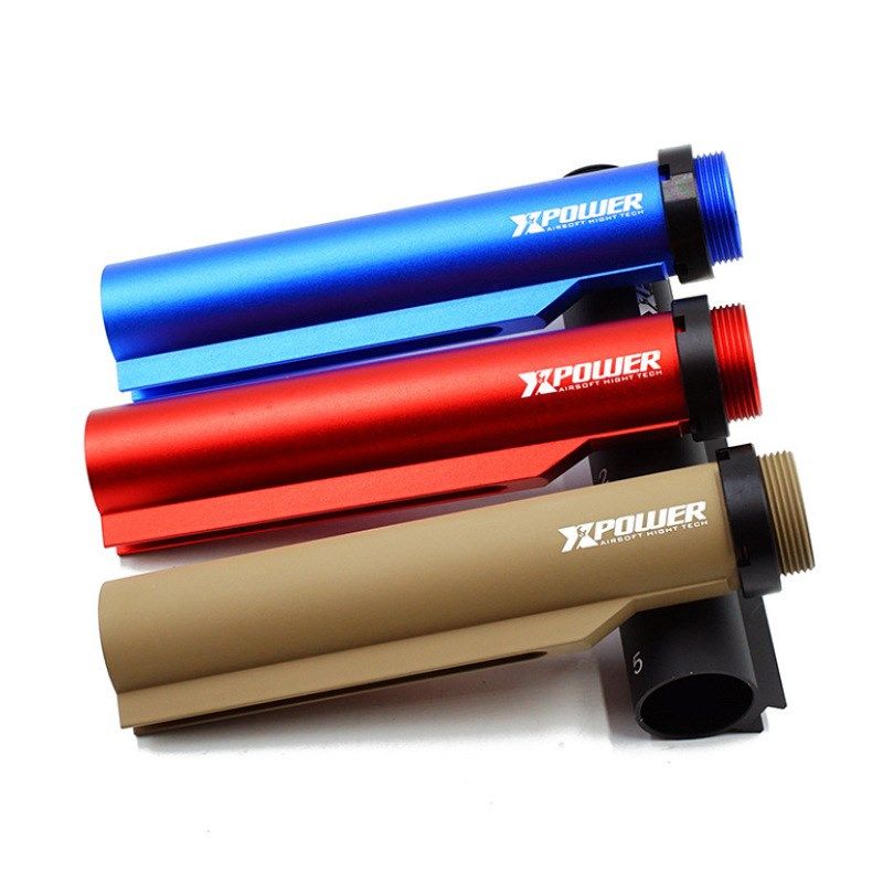 软弹抢金属XP通用托心改装配件锦明9代忽必烈精击SLR后托托芯转接