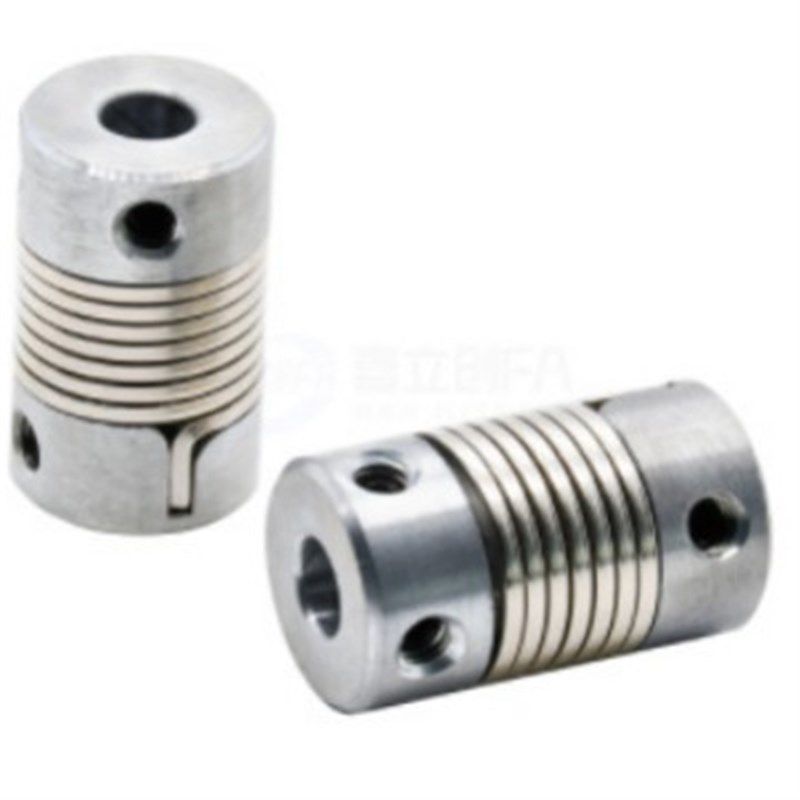 DFB01-D16/16L/26-d5-6-6.35-7-8-e5-6-7-8-9-10螺旋弹簧型联轴器