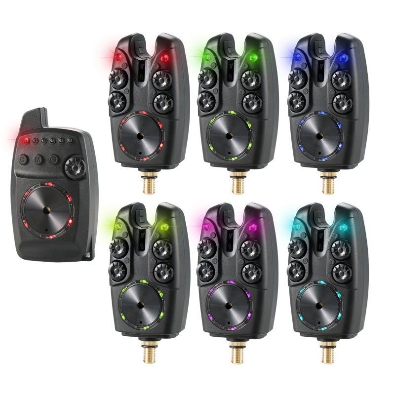 酷诺无线钓鱼电子报警器JY-77欧式鲤鱼钓库钓警报器工厂