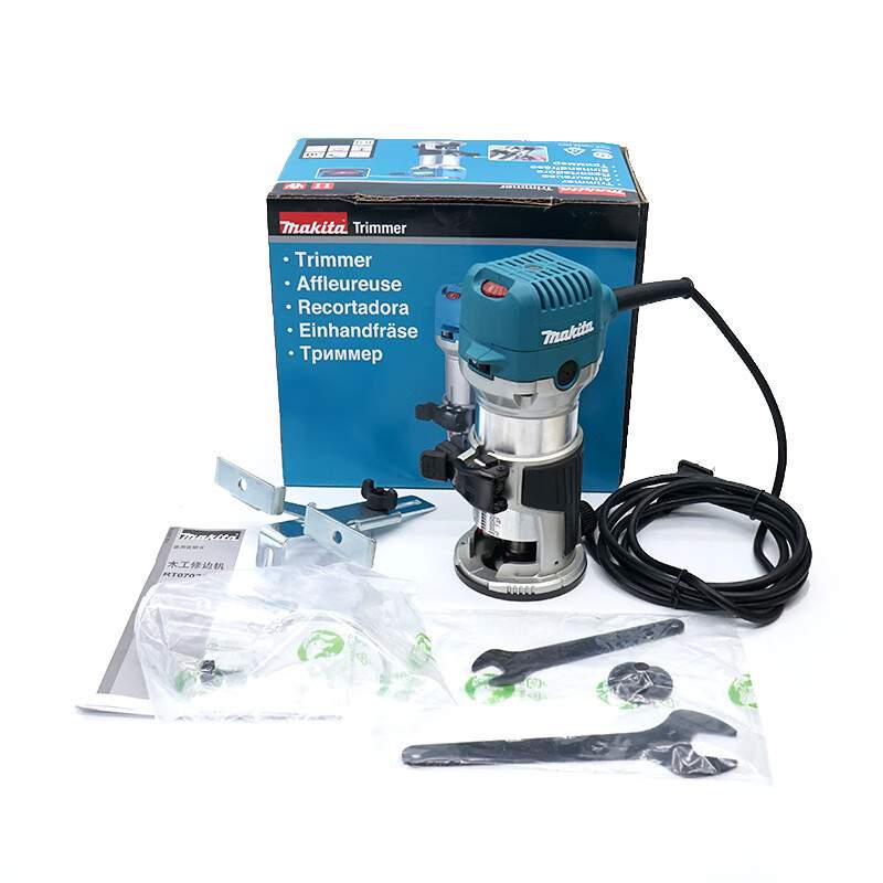 牧田（MAKITA）木工修边机电刨手提刨木工刨 RT0702C木工修边机71