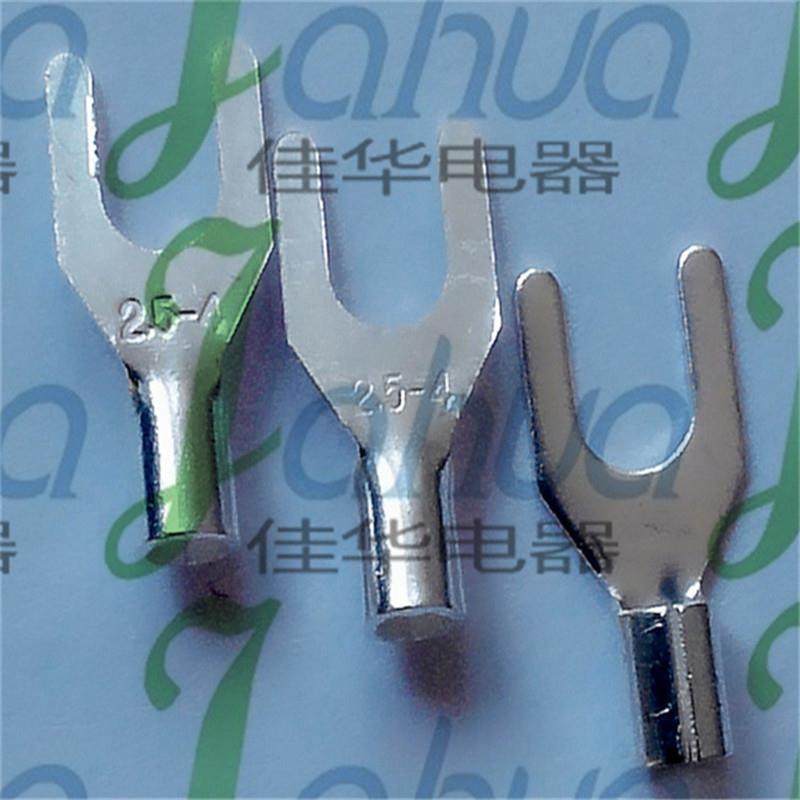 UT2.5-4叉形裸端头铜鼻子冷压接线端子紫铜,纺织面料/辅料/配套,纺织机械配件,淘宝优惠券,粉丝福利购,淘宝优惠卷