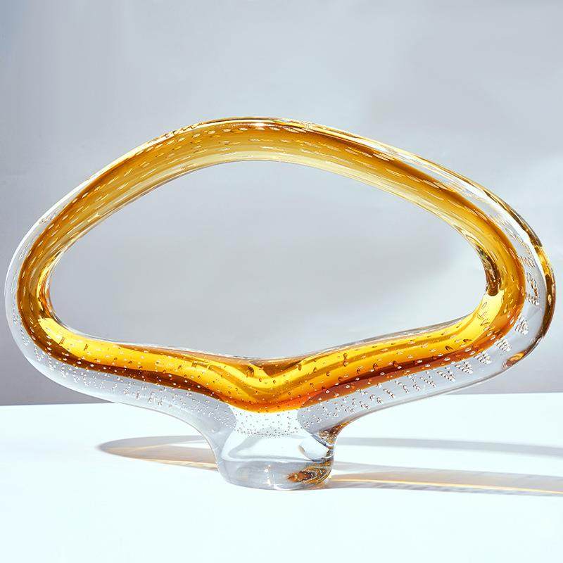 现代轻奢金色气泡镂空琉璃摆件样板间卧室客厅餐厅玄关家居装饰品,纺织面料/辅料/配套,纺织机械配件,淘宝优惠券,粉丝福利购,淘宝优惠卷