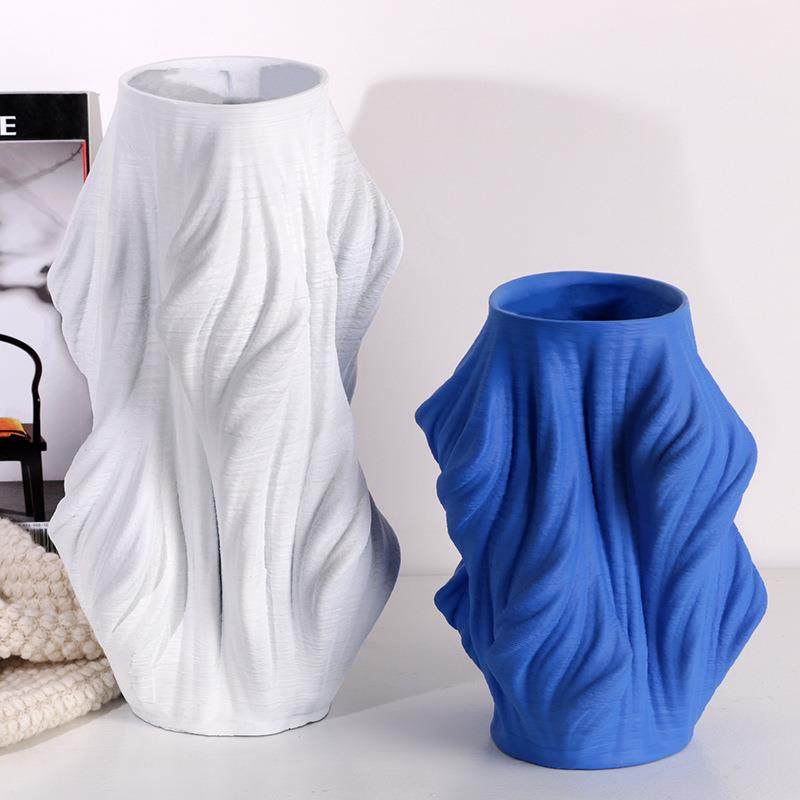 极简几何异形树脂花瓶摆件创意现代客厅样板房桌面花器装饰品摆设,纺织面料/辅料/配套,纺织机械配件,淘宝优惠券,粉丝福利购,淘宝优惠卷