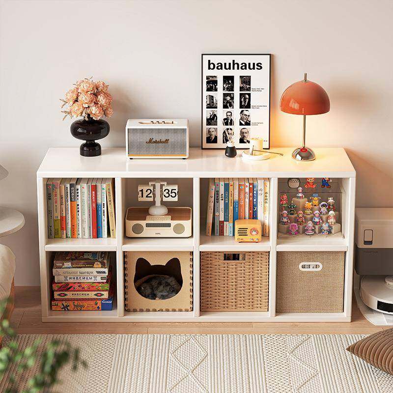 实木格子柜八格柜书架落地置物架儿童收纳储物矮柜子靠墙展示书柜,机械设备,其他机械设备,淘宝优惠券,粉丝福利购,淘宝优惠卷