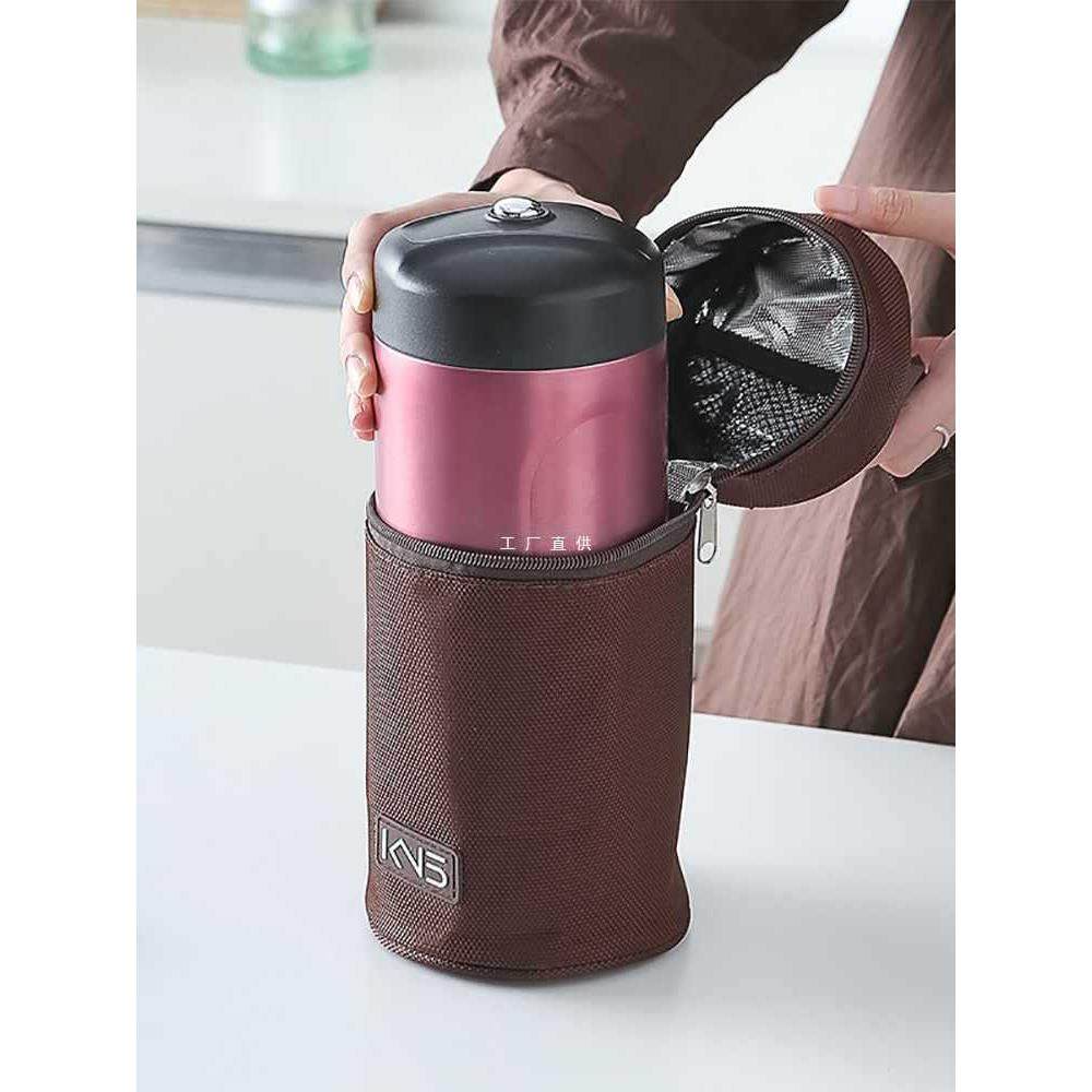 A5L保温饭盒焖烧杯陶瓷内胆大容量宝宝带饭上班族便当保温桶便捷