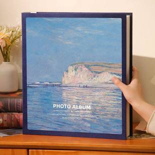 6寸1000张相册本大容量莫奈家庭相册本宝宝成长纪念册5寸混装 奥跃