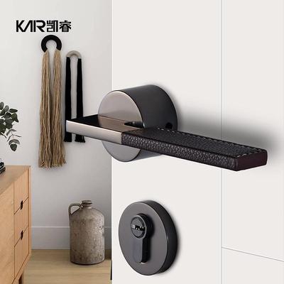 凯睿门锁室内卧室房门锁北欧静音门锁现代简约卫生间实木门分体锁