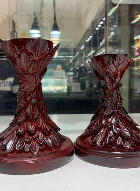 羽毛柱 树脂莲花底座水晶球底座 蛋形底托办公工艺品置物架