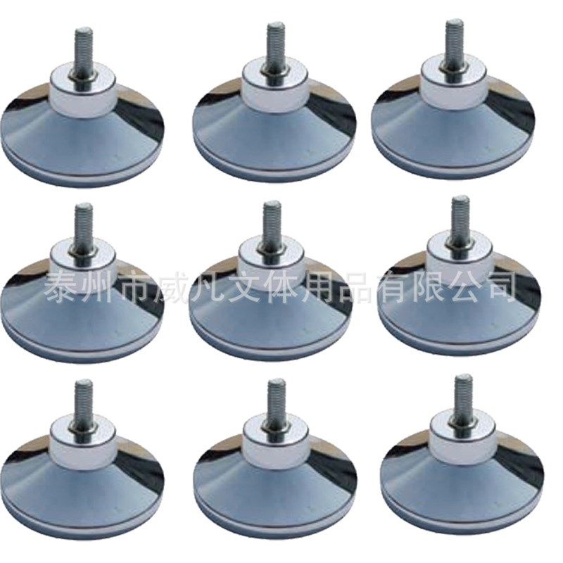 威凡厂供应成人游戏娱乐桌上足冰球台面台球桌塑料升降调节脚盘垫