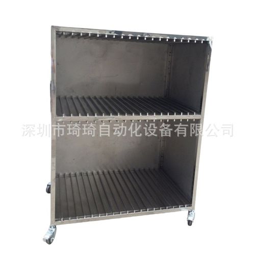 琦琦自动化 钢网存放柜 不锈钢钢网架 防尘柜 钢网放置柜厂家
