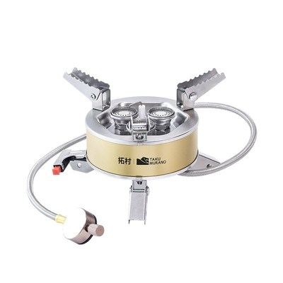 拓村严选山林系列炉头便携式高山高原炉具高寒三五七头瓦斯炉露营