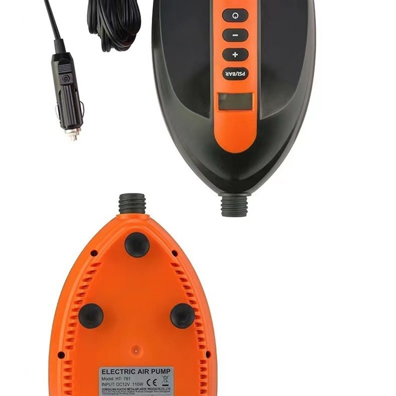 SUP桨板电动充气泵12V车载高压泵冲浪板皮划艇冲锋舟充气帐篷打气
