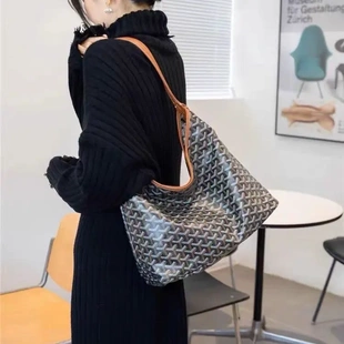 狗牙包腋下包2024新款单肩hobo包大容量购物袋子母通勤托特女包包