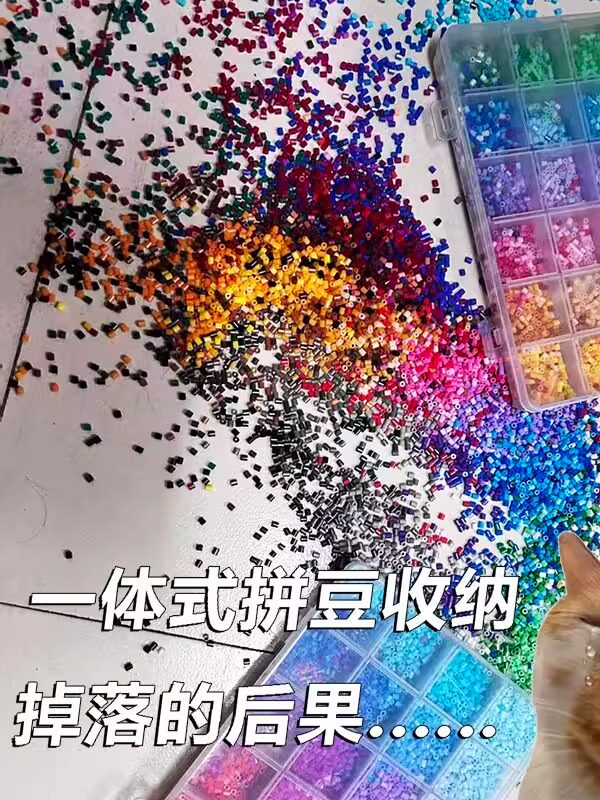 Transparent Bead Storage Box Rectangular Plastic Case - Product image 4