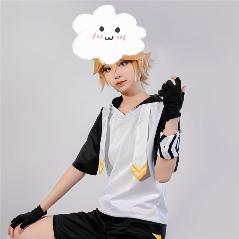 凹凸世界金cos服套装女装金的衣服小学生短袖夏季cosplay一整套