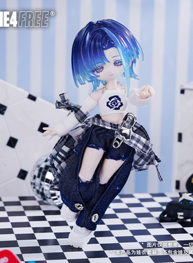 COME4FREE旗舰店.日常系列.第五象限娃衣OB11玩偶BJD裙子玩偶衣服