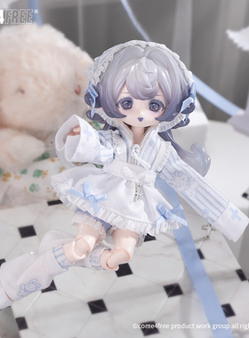COME4FREE旗舰店【潮汐胶囊兔】娃衣OB11玩偶BJD娃衣公仔裙子衣服