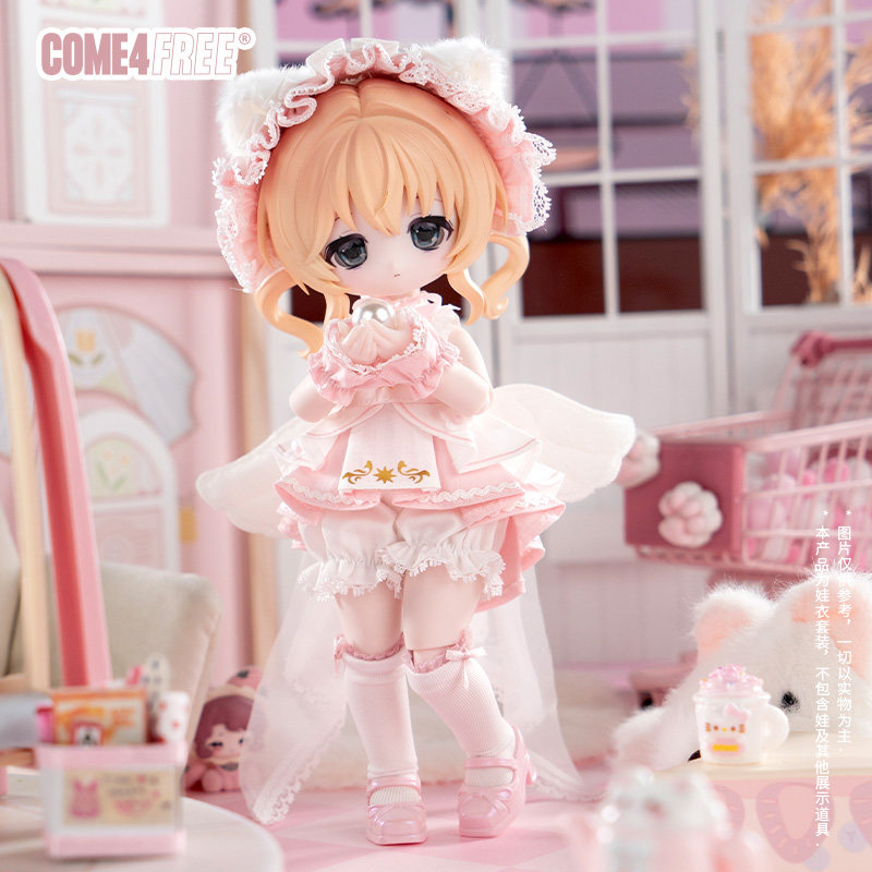 COME4FREE 童话シリーズ【白昼梦巡】6分BJDドール服裙可动人偶公仔OB11