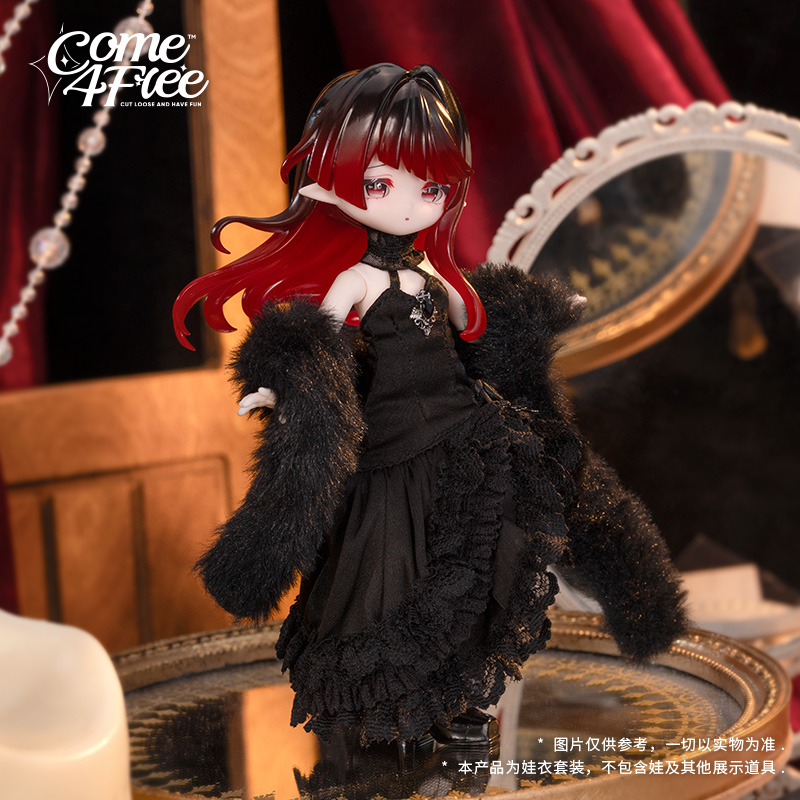 黑天鹅（平胸版）bjd娃衣