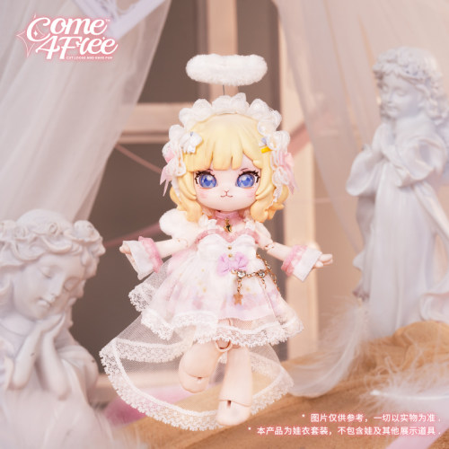 COME4FREE 【童话系列】天使未眠BJD娃衣OB11娃衣