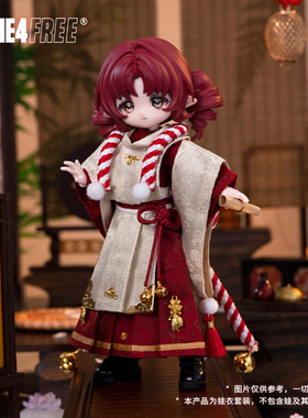 COME4FREE旗舰店.日常系列.夏夜花火OB11玩偶12分BJD娃衣