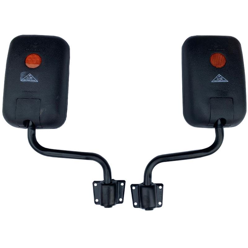 电动摩托三轮车全棚车后视镜全家福反光镜改装大视野倒车镜快餐车