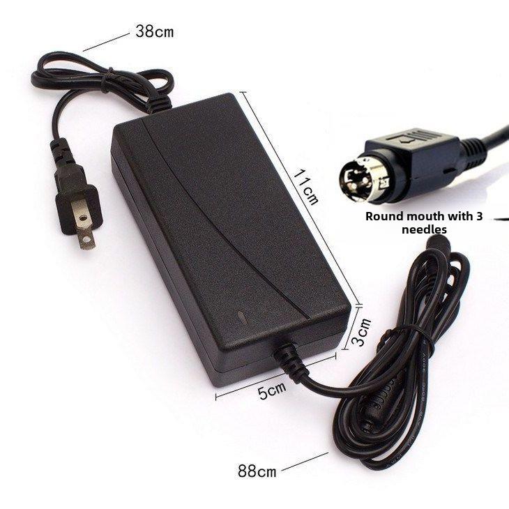 适用于新业Xprinter Xp-460B热敏收据打印机24V 2.5A电源适配器电缆