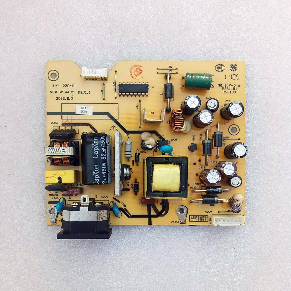 惠科 G2733 G2736 电源板 6003050492 HKC HKL-270401 HKC 高压板