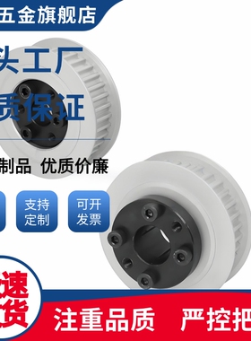 免键同步带轮T10型 齿距10.0ECH51 53 54 56 58 59-T10150 10200-