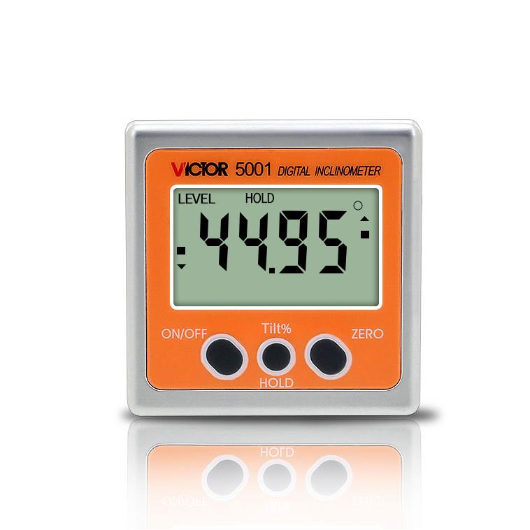 胜利数显倾角仪磁性水平仪VC5001/VC5003电子角度尺VC5005/VC5006