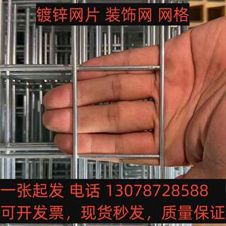 镀锌网片养殖狗笼鸟笼鸡笼鸽舍底网栅栏围栏隔离钢丝网加粗网格片