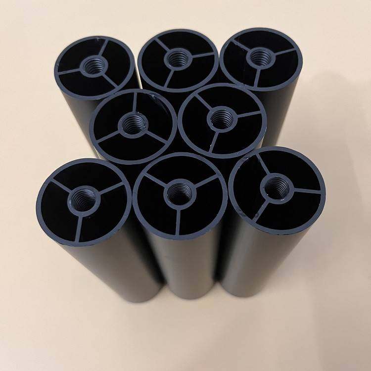 铝合金三叉管型材三叉铝圆管16 20 25 30 32 38 50mm可攻牙零切