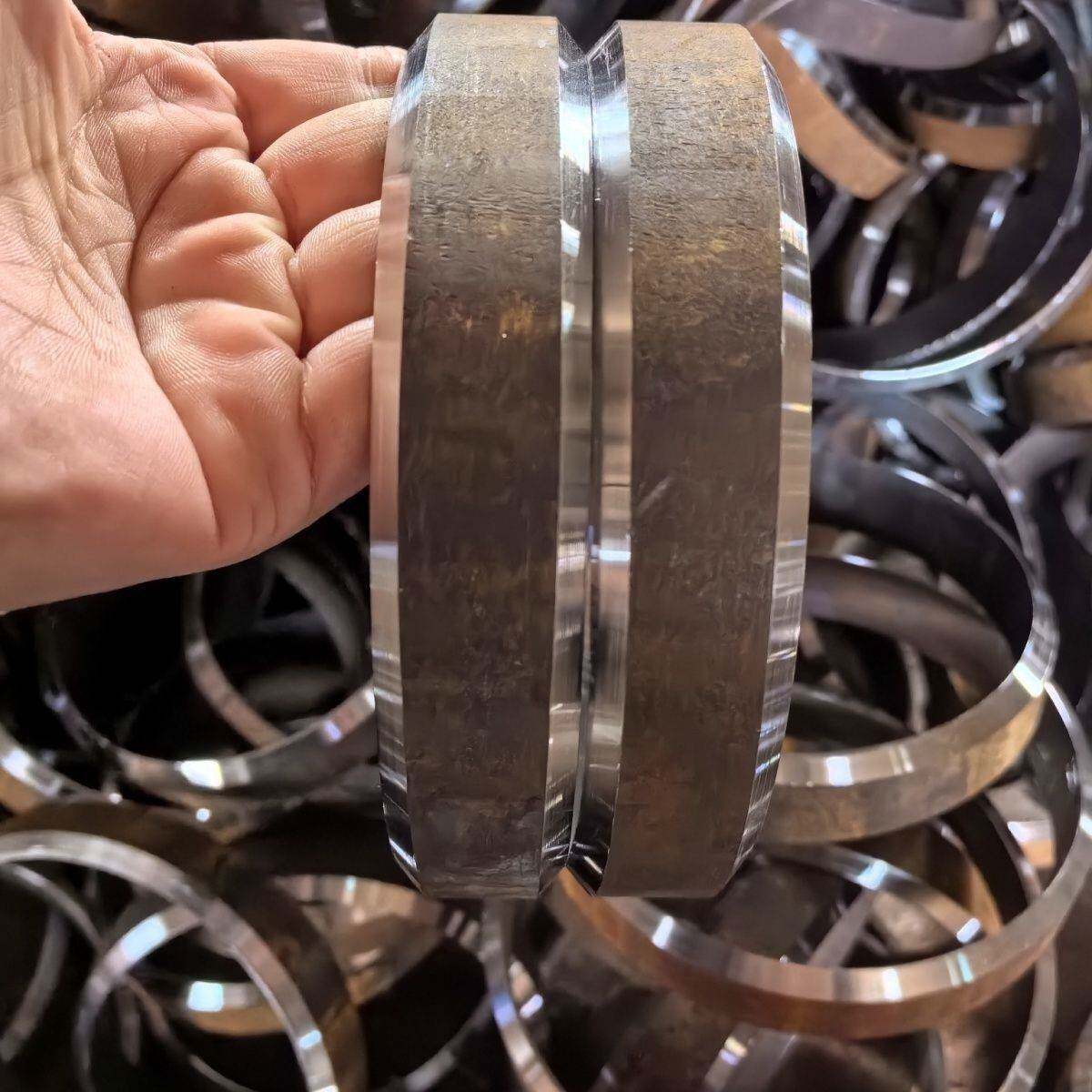 焊工钢管氩弧焊管件打底练习短管3cm长焊接3040度专用坡口