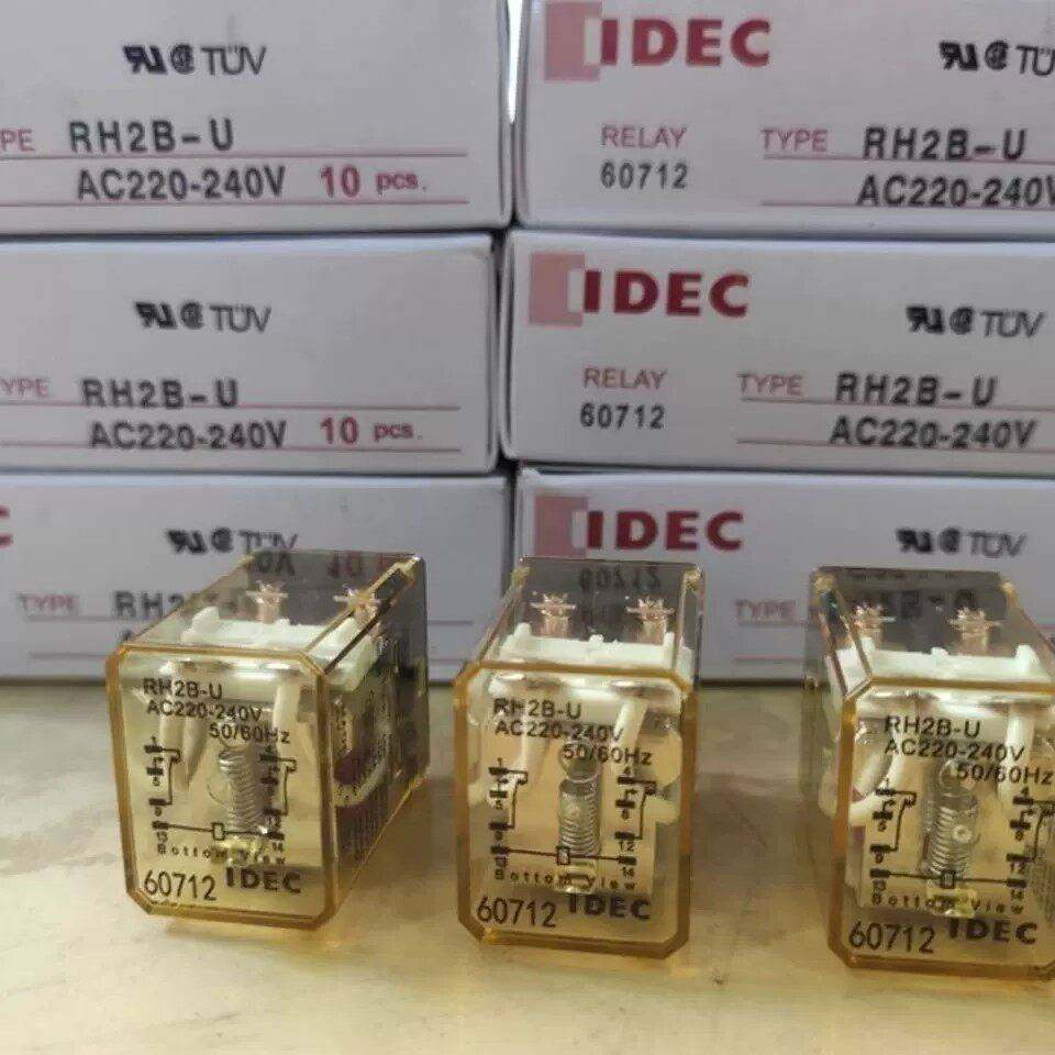 IDEC正品和泉中间继电器RH2B-UL RY4S-UL8脚RM2S-UL DC24V AC220
