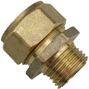 2632 全铜铝塑管接头外丝直接1216 2025 1620 4分6分1寸配件 1418