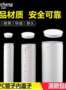 PVC50 75 110 160管子内盖 内堵 管堵 防尘盖帽 管帽 堵头管盖子