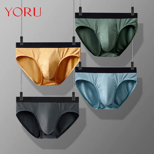 YoRU男士莫代尔抗菌透气三角内裤