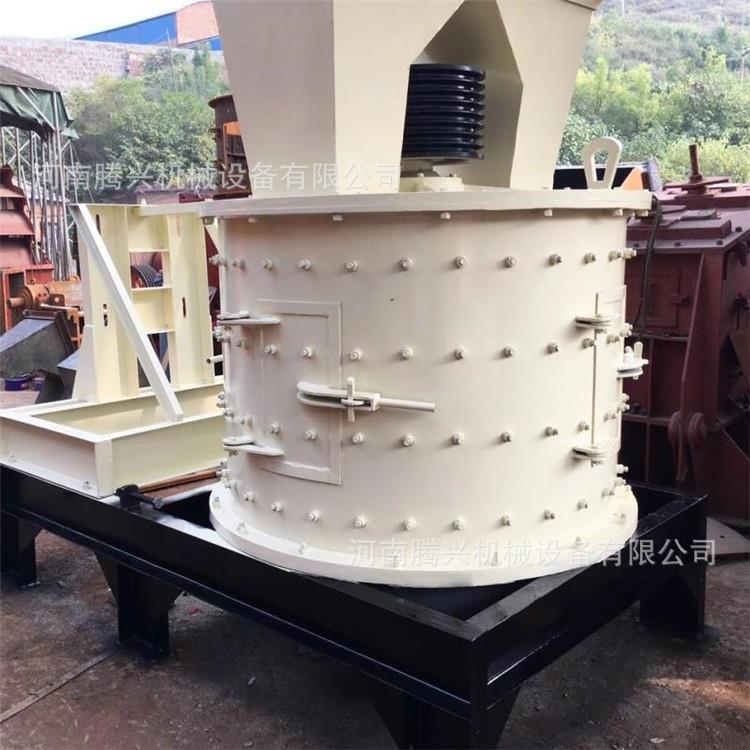 无筛底河卵石打砂机 煤矸石立式破碎机 耐火材料复合破