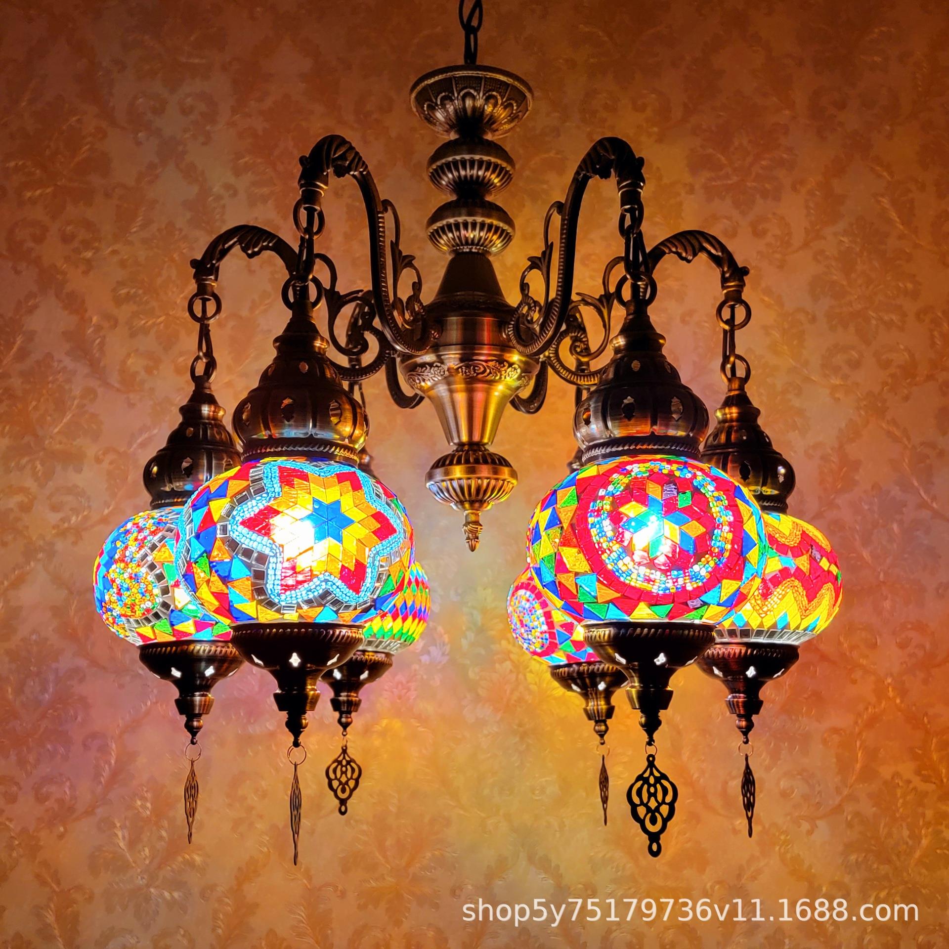 特色餐厅包间吊灯复古异域客厅咖啡厅酒店民宿酒吧土耳其手工吊灯