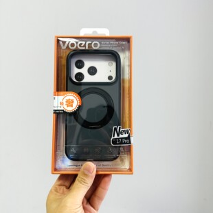 欧维洛360度磁吸支架壳适用于17pro手机磨砂保护壳17promax防指纹壳